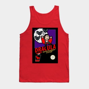 Dracula Retro 8-Bit Tank Top